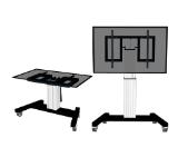 Neomounts by NewStar Motorised Mobile Floor Stand (90° tilt) - VESA 200x200 up to 800x600