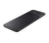 Samsung Wireless Charger Trio Multi devices (Phone+Wearable) charging, (Pad) 7.5Wx2, (Watch) 3.5Wx1 Black