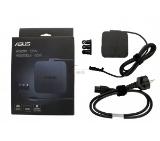 Asus Adapter U65W multi tips charger, 3 pin, 6 pcs, Black