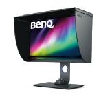 BenQ SW270C, 27" IPS, 5ms, 2560x1440 2K, Photographer Monitor, 99% AdobeRGB, 16-Bit 3D LUT, HDR 10, AQCOLOR, PIP/PBP, 1000:1, DCR 20M:1, 10bit, 300 cd/m2, HDMI x2, DP, USB Type-C (PD60W,DP Alt mode), Card Reader, Height Adj., Pivot, Swivel, Tilt, Gray