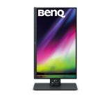 BenQ SW270C, 27" IPS, 5ms, 2560x1440 2K, Photographer Monitor, 99% AdobeRGB, 16-Bit 3D LUT, HDR 10, AQCOLOR, PIP/PBP, 1000:1, DCR 20M:1, 10bit, 300 cd/m2, HDMI x2, DP, USB Type-C (PD60W,DP Alt mode), Card Reader, Height Adj., Pivot, Swivel, Tilt, Gray