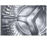 Samsung WW80T4540AX/LE, Washing Machine, 8 kg, 1400 rpm,  Energy Efficiency D, Add Wash,  Hygiene Steam, Spin Efficiency A, WiFi, Stainless steel, Black door