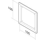 Neomounts by NewStar VESA Conversion Plate - VESA 75 to 100