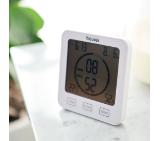 Beurer HM 22 thermo hygrometer; displays temperature, relative humidity, date and time; timer function; sensor buttons
