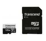 Transcend 128GB micro SD w/ adapter UHS-I U3 A2 Ultra Performance