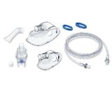 Beurer IH 18 Nebuliser;compressed-air technology;mouth piece, medicine atomizer;adult and children masks;medical device + Beurer FT 09/1 clinical thermometer