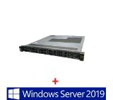 Lenovo ThinkSystem SR250, Xeon E-2186G (6C, 3.8GHz, 12MB Cache/95W), 1x16GB, OB, 2.5" HS (8), SW RAID, HS 450W, XCC Standard, Rails, 3yr Onsite Limited + Windows Server 2019 Essentials ROK