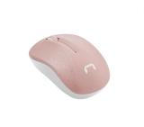 Natec Mouse Toucan Wireless 1600 DPI Optical Pink-White