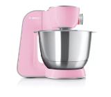 Bosch MUM58K20, Kitchen machine, MUM5, 1000 W, 3D PlanetaryMixing, add. Plastic blender, Pink-Silver