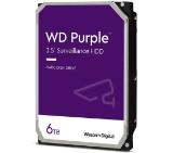 Western Digital Purple Surveillance 6TB, 5400rpm SATA 6Gb/s 128MB cache 3,5"