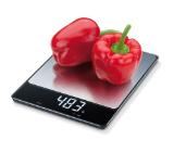 Beurer KS 34 XL kitchen scale; Stainless steel weighing surface; Magic LED; 15 kg / 1 g