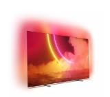 Philips 55OLED805/12, 55" UHD 4K OLED 3840x2160, DVB-T2/C/S2, Ambilight 3, HDR10+, Android 10, Dolby Vision, Dolby Atmos, Quad Core P5 Perfect/Al, 100Hz,16GB, BT 5.0, HDMI, USB, Cl+, 802.11ac, Lan, 50W RMS, Alexa build in, Metal bezel frame