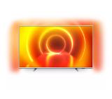 Philips 50PUS7855/12, 50" UHD 4K LED 3840x2160, DVB-T2/C/S2, Ambilight 3, HDR10+, HLG, Smart, Saphi OS, Dolby Vision, Dolby Atmos, Quad Core P5 Perfect, 60Hz, Micro Dimming Pro, HDMI, USB, Cl+, 802.11n, 20W RMS, Alexa build in, Silver