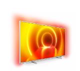 Philips 50PUS7855/12, 50" UHD 4K LED 3840x2160, DVB-T2/C/S2, Ambilight 3, HDR10+, HLG, Smart, Saphi OS, Dolby Vision, Dolby Atmos, Quad Core P5 Perfect, 60Hz, Micro Dimming Pro, HDMI, USB, Cl+, 802.11n, 20W RMS, Alexa build in, Silver