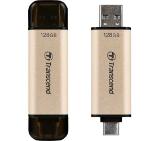 Transcend 128GB, USB3.2, Pen Drive, TLC, High Speed, Type-C