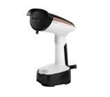 Tefal DT3030E0 Access Steam Compact (foldable), black&white, 1300W, up to 16g/min, 15min heat-up, 120ml water tank, auto-off, 3 acc (travel pouch, fabric brush, cup beaker)