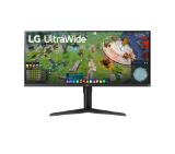 LG 34WP65G-B, 34" UltraWide AG, IPS Panel, 5ms, 1ms MBR, 1000:1, 400 cd/m2, 21:9, 2560x1080, HDR 400, sRGB over 99% , Radeon FreeSync, 75Hz, HDMI, DisplayPort, USB Type-C, Tilt, Height Adjustable, Reader Mode, Headphone Out, Black