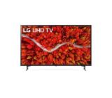 LG 50UP80003LA, 50'' 4K IPS UltraHD TV 3840 x 2160, DVB-T2/C/S2, webOS Smart TV, ThinQ AI, Quad Core 4K, WiFi 802.11ac, HDR10, HLG, ALLM/HGiG,  AI Sound, Voice Controll, Wi-Di, Miracast / AirPlay 2,  HDMI, CI, LAN, USB, BT, 2 pole Stand, Dark Gray