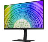 Samsung 24A600 , 23.8" IPS LED, 75 Hz, 4 ms GTG, 2560x1440, 300 cd/m2, 1000:1, HDR 10, AMD FreeSync, Eye Saver, Flicker Free, USB Type C, Display Port 1.2, HDMI 1.4, 178°/178°, Black