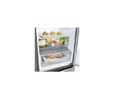 LG GBF61PZJMN, Refrigerator, Bottom Freezer, 341l, Water dispenser, Total No Frost, Smart Inverter Compressor, Multi airflow, "Eco" mode, Smart diagnostics, Moist Balance Crisper, Door Cooling+TM,  Energy Efficiency E, Shiny steel