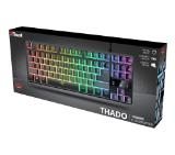 TRUST GXT 833 Thado TKL Gaming Keyboard US