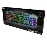 TRUST GXT 853 Esca Metal Gaming Keyboard US