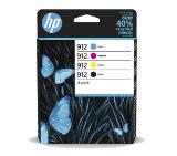 HP 912 CMYK Original Ink Cartridge 4-Pack