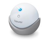 Beurer SL 10 DreamLight, Sleeping aid with light, Automatic switch-off /8 or 20 min/, Pulsing light projection on the room ceiling, red or blue light, 2 techniques: 4-7-8 yoga breathing technique or  Relaxation breathing technique, 2 x 1.5 V AAA batt.