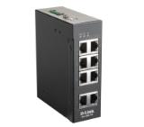 D-Link 8 Port Unmanaged Switch with 8 x 10/100 BaseT(X) ports