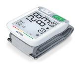 Beurer BC 51 wrist blood pressure monitor, Positioning indicator, Inflation technology, Large, very easy-to-read XL display, Extra slim design, 2 x 120 memory spaces, Risk indicator, Arrhythmia detection, Ccircumferences from 12.5 to 21.0 cm