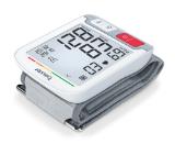 Beurer BC 51 wrist blood pressure monitor, Positioning indicator, Inflation technology, Large, very easy-to-read XL display, Extra slim design, 2 x 120 memory spaces, Risk indicator, Arrhythmia detection, Ccircumferences from 12.5 to 21.0 cm