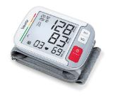 Beurer BC 51 wrist blood pressure monitor, Positioning indicator, Inflation technology, Large, very easy-to-read XL display, Extra slim design, 2 x 120 memory spaces, Risk indicator, Arrhythmia detection, Ccircumferences from 12.5 to 21.0 cm