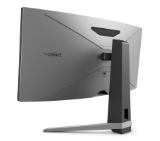 BenQ MOBIUZ EX3415R, 34'' IPS, 144hz, 1ms, 3440x1440, 21:9 Curved Gaming, FreeSync Premium, Flicker-free, Light Tuner, DCI P3 98%, HDR 400, HDRi, B.I.+, LBL, Black eQualizer, 1000:1, 400 nit, treVolo 2x2W+5W woofer, 2x HDMI 2.0, DP, Height Adj., Gray