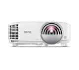 BenQ MX808STH, Short Throw, DLP, XGA (1024x768), 20 000:1, 3600 ANSI Lumens, Anti-Dust Sensor, VGA, 2xHDMI, VGA out, Audio in/out, RS232, USB (typeA) 5V/1.5A, Speaker 1x10W, Optional interactive kit(PW02/PT12), Optional QCast QP20, White