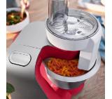 Bosch MUM58720, Kitchen machine, MUM5, 1000 W, 3D PlanetaryMixing, 7 speeds, 3.9l stainless steel bowl, add accessories, Red - silver