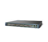 Cisco Catalyst 3560 48 10/100 PoE + 4 SFP IPB ports, 1 RU - Second Hand