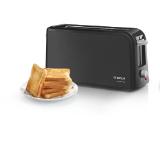 Bosch TAT3A003, Plastic toaster CompactClass, 825-980 W, For 1 long or 2 small slices of toast, Black
