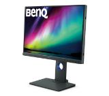 BenQ SW240, 24.1" IPS, 5ms, 1920x1200, 16:10, Photographer Monitor, 99% Adobe RGB, 14-Bit 3D LUT, Delta E ? 2, 1000:1, 20M:1 DCR, 10bit, 250 cd/m2, HDMI, DVI, DP, USB hub, Headphone jack, Card reader, Height Adj., Pivot, Tilt, Swivel, Gray