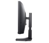 Dell S2422HG, 23.6" LED Curved Gaming, VA AG, FullHD 1920x1080, FreeSync Premium, 165Hz, 1 ms (MPRT), 4ms, 3000:1, 350 cd/m2, HDMI, DisplayPort, Height Adjustable, Tilt, Black