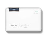 BenQ LW820ST, DLP, Short-throw, BlueCore Laser, WXGA 1280x800, 3600 AL, 3000000:1, IP5X dustproof, VGA, HDMI, S-Video, RCA, RS232, LAN (RJ45), USB TypeA (5V,1.5A), Audio In/Out, Speaker 10W, QCast compatible, 5.6kg