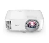 BenQ MX825STH, Short Throw, 81"@1m, XGA 1024X768, 3500 AL, 20000:1, VGA, RCA, S-Video, 2xHDMI, Audio In/Out, Speaker 10W, USB (Type A) x1, LAN (RJ45) x1, 2.6 Kg, IEC62368, Optional interactive kit(PW02/PT12)