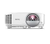 BenQ MW826STH, Short Throw, 87"@1m, WXGA 1280x800, 3500 AL, 20000:1, VGA, RCA, S-Video, 2xHDMI, Audio In/Out, Speaker 10W, USB (Type A) x1, LAN (RJ45) x1, IEC62368, Optional interactive kit(PW02/PT12)