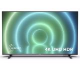 Philips 50PUS7906/12, 50" UHD 4K LED 3840x2160, DVB-T2/C/S2, Ambilight 3, HDR10+, HLG, Android 10, Dolby Vision, Dolby Atmos, Quad Core Pixel Plus Ultra HD, 60Hz, BT 5.0, HDMI 2.1 VRR, ARC, USB, Cl+, 802.11n, Lan, 20W RMS, Borderless design, Black