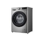 LG F4WN207S6TE, Steam Washing Machine, 7kg, 1400 rpm, TrueSteam, 6 motion, AI DD function, Add Item, Smart Diagnosis, Energy Efficiency D, Spin Efficiency B, LED Display, Silver steel