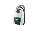 Bosch BGL8SIL6 Series 8, Vacuum cleaner with bag, 5l, ProSilence, incl. extra long joint nozzle, Sturdy textile hose, 66dB, White