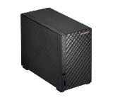 Asustor AS1102T, 2 bay NAS, Realtek RTD1296, Quad-Core, 1.4GHz, 1GB DDR4 (not expandable), 2.5GbE x1, USB3.2 Gen1 x2, WOW (Wake on WAN), System Sleep Mode