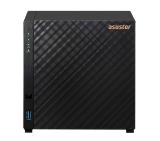 Asustor AS1104T, 4 bay NAS, Realtek RTD1296, Quad-Core, 1.4GHz, 1GB DDR4 (not expandable), 2.5GbE x1, USB3.2 Gen1 x2, WOW (Wake on WAN), System Sleep Mode, hardware encryption, EZ connect, EZ Sync