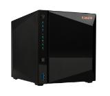 Asustor AS3304T, 4 bay NAS, Realtek RTD1296, Quad-Core, 1.4GHz, 2GB DDR4 (not ex.), 2.5GbE x1, USB3.2 Gen1 x3, WOW (Wake on WAN), Ttoolless installation, with hot-swappable tray, hardware encryption, MyArchive, EZ connect, EZ Sync, WoL, System Sleep Mode