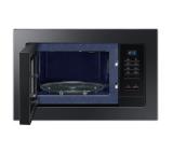 Samsung MG23A7013CA/OL, Built-in microwave grill, Ceramic Inside, 23l, 800 W, Blue LED Display, Black door, Black stainless steel frame