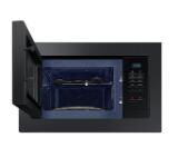 Samsung MG23A7013CA/OL, Built-in microwave grill, Ceramic Inside, 23l, 800 W, Blue LED Display, Black door, Black stainless steel frame